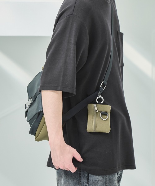 LAKOLE（ラコレ） ショルダーバッグ ネオプレンバックルミニショルダー