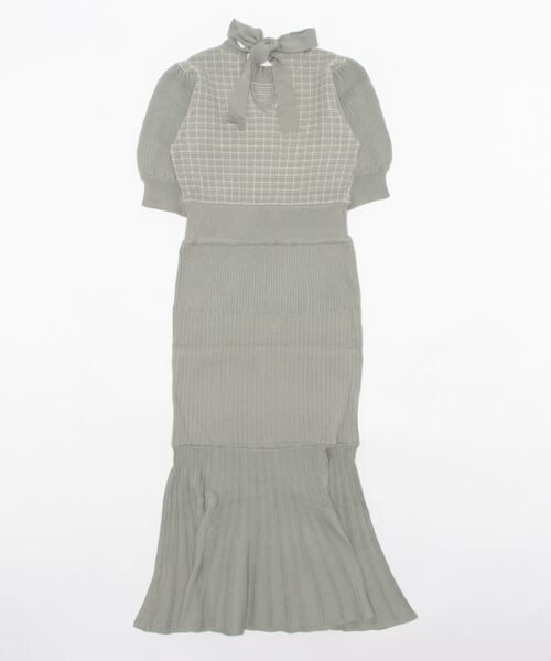 「RESEXXY」 半袖ワンピース FREE アイボリー レディース_画像2