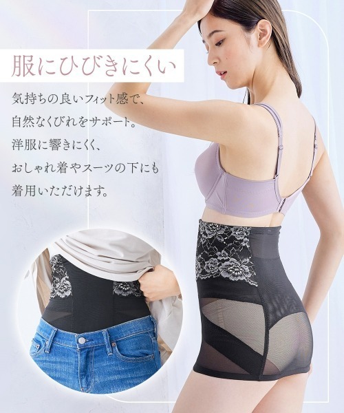 ニッセン（nissen） ガードル 毎日はきたい 楽ちん骨盤ウエスト