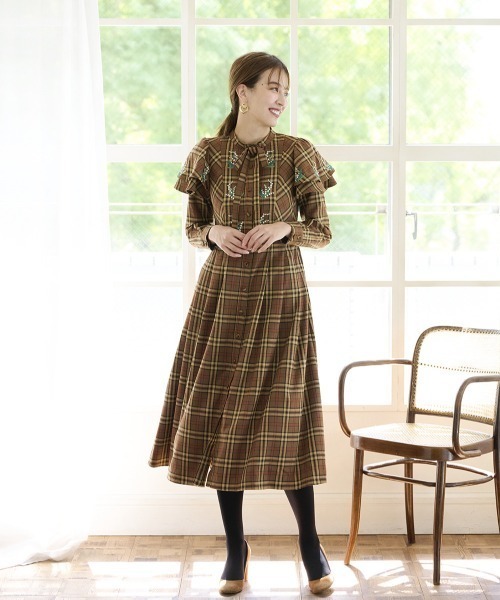 Chesty（チェスティ） ワンピース チェックミュゲワンピース