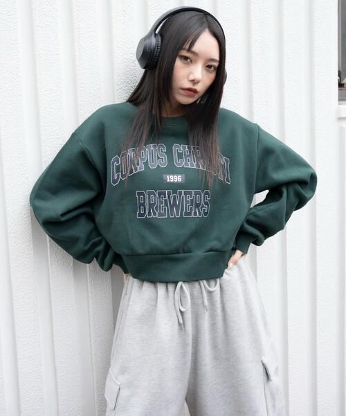 WEGO（ウィゴー） トレーナー スウェット WEGO/裏起毛グラフィック