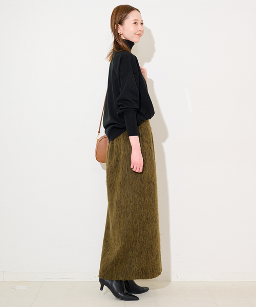 スローブ イエナ（SLOBE IENA）/シャギーアイラインスカート SLOBE IENA（スローブイエナ） スカート シャギーアイラインスカート