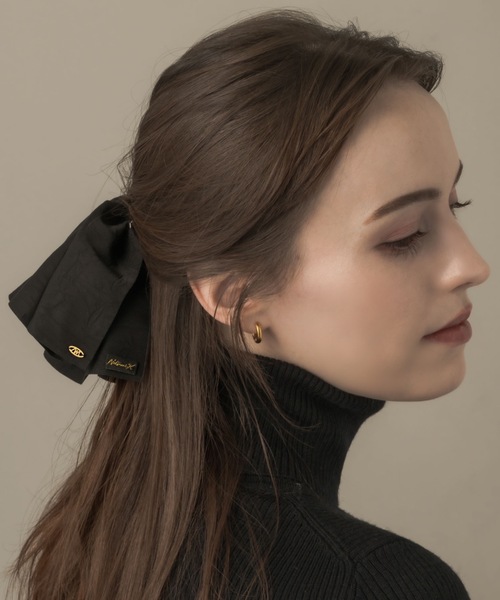 muku ヘアクリップ 入学式 卒業式 VALETTA/DOUBLE SATIN : ZOZOTOWN