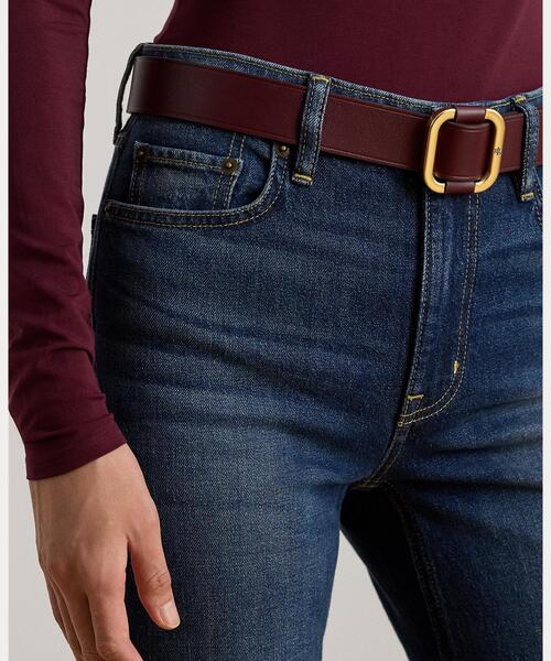 ジーンズ デニム デニムパンツ ハイライズ ストレート ジーンズ レディースの画像