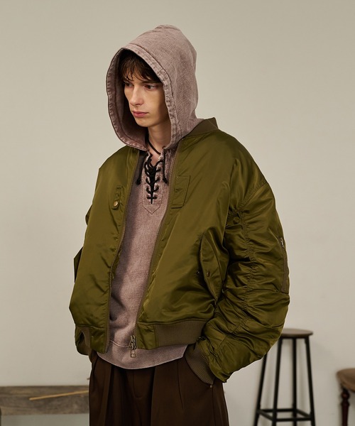 Forte ma1 ma-1 Back Line Zip MA-1/バックラインジップエムエーワン