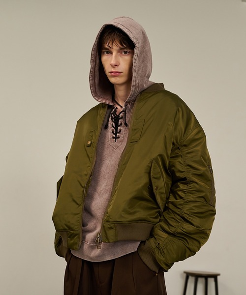 Forte ma1 ma-1 Back Line Zip MA-1/バックラインジップエムエーワン