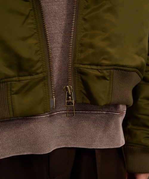 Forte ma1 ma-1 Back Line Zip MA-1/バックラインジップエムエーワン