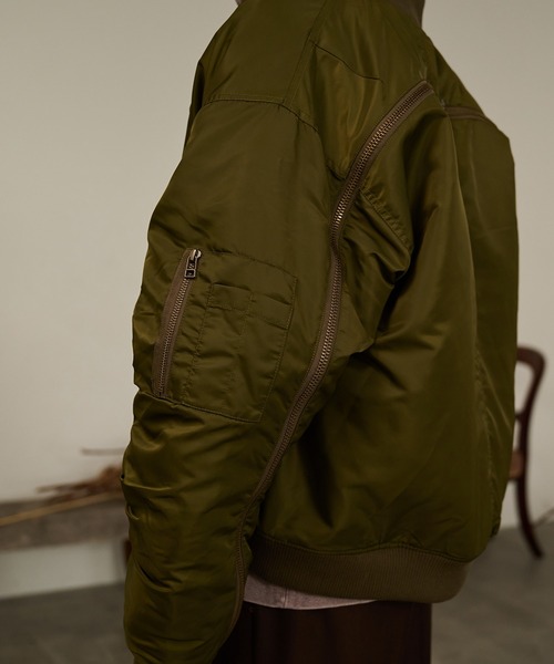 Forte ma1 ma-1 Back Line Zip MA-1/バックラインジップエムエーワン