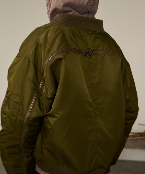 Forte ma1 ma-1 Back Line Zip MA-1/バックラインジップエムエーワン