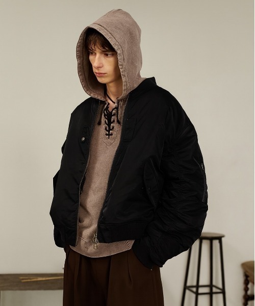 服/ファッション MA-1 Forte ma1 ma-1 Back Line Zip MA-1/バックラインジップエムエーワン