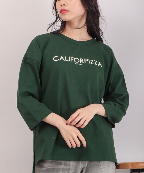 「FUNALIVE」 7分袖カットソー FREE ラベンダー レディース_画像2