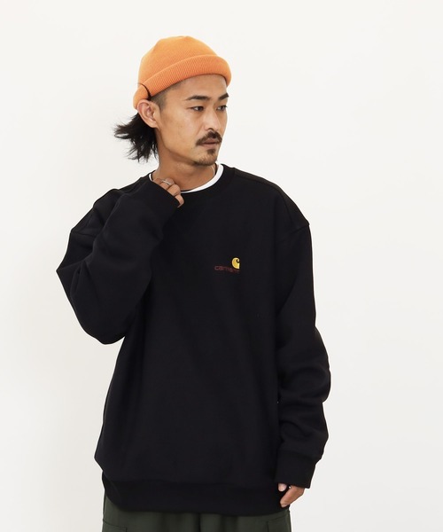 「Carhartt WIP」 スウェットカットソー LARGE ブラック メンズ_画像3