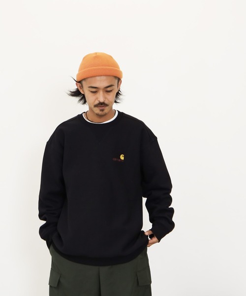 「Carhartt WIP」 スウェットカットソー LARGE ブラック メンズ_画像5