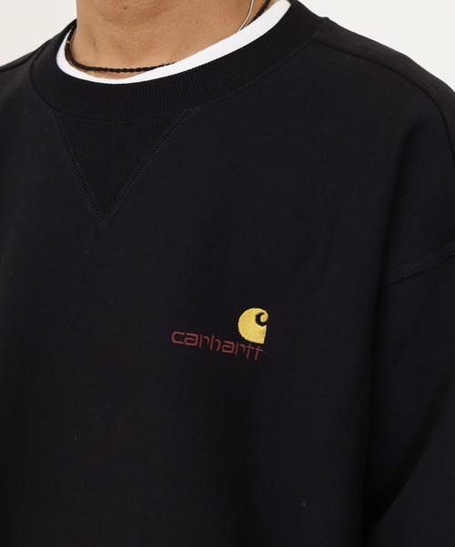 「Carhartt WIP」 スウェットカットソー LARGE ブラック メンズ_画像9