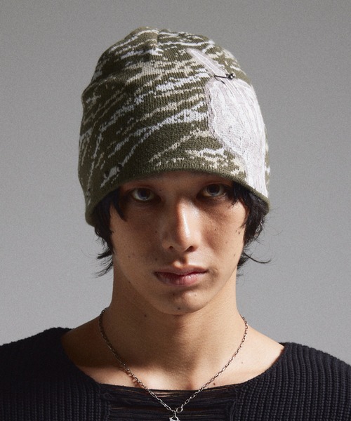 GRANCY ニット帽 ニットキャップ 「GRANCY」F-ing Decorated Beanie