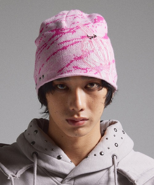 GRANCY ニット帽 ニットキャップ 「GRANCY」F-ing Decorated Beanie