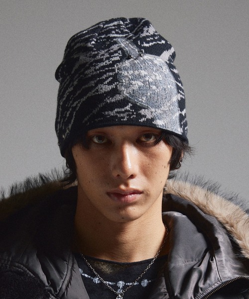 GRANCY ニット帽 ニットキャップ 「GRANCY」F-ing Decorated Beanie
