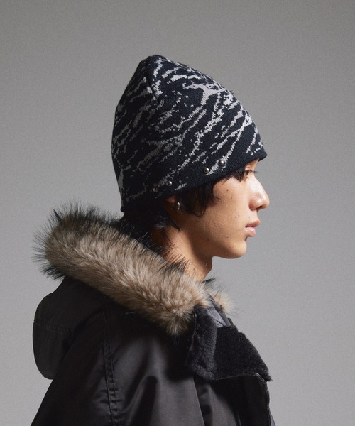 GRANCY ニット帽 ニットキャップ 「GRANCY」F-ing Decorated Beanie