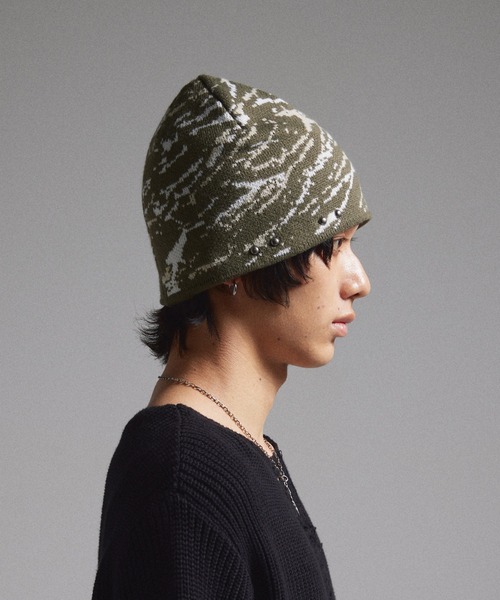 GRANCY ニット帽 ニットキャップ 「GRANCY」F-ing Decorated Beanie