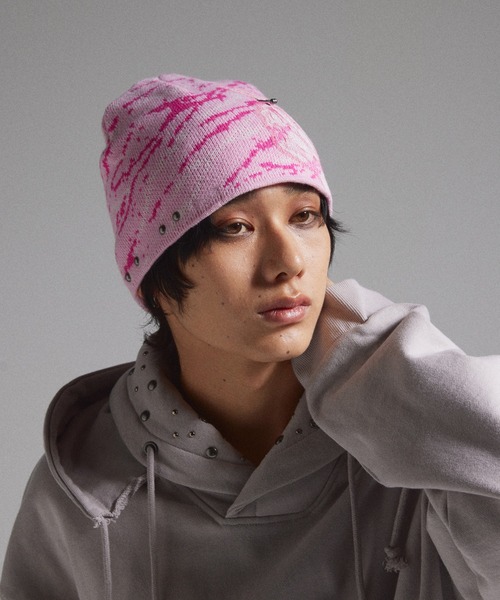 GRANCY ニット帽 ニットキャップ 「GRANCY」F-ing Decorated Beanie