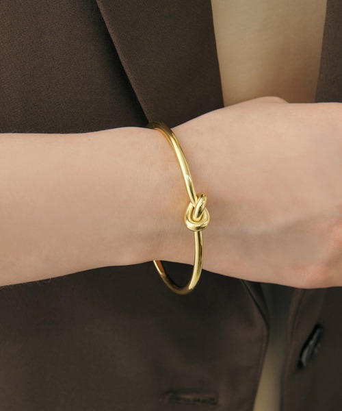 「GOLDY」 バングル FREE シルバー レディース_画像7
