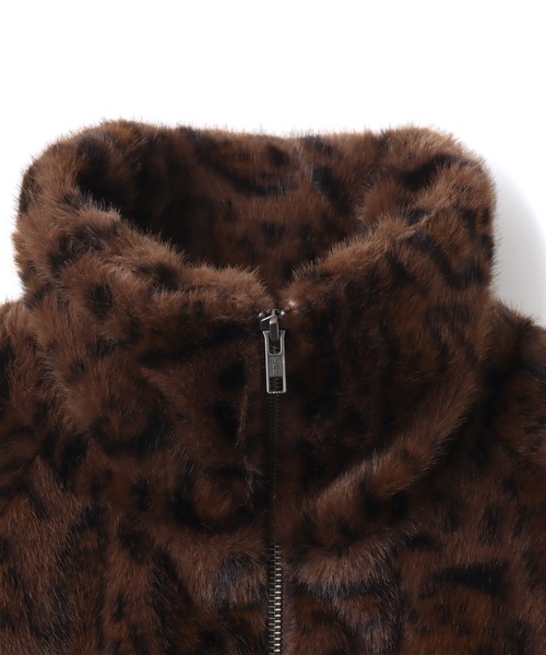 atmos girls コート アウター atmos pink Faux Fur Zip Blouson 