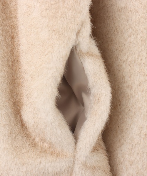 atmos girls コート アウター atmos pink Faux Fur Zip Blouson 