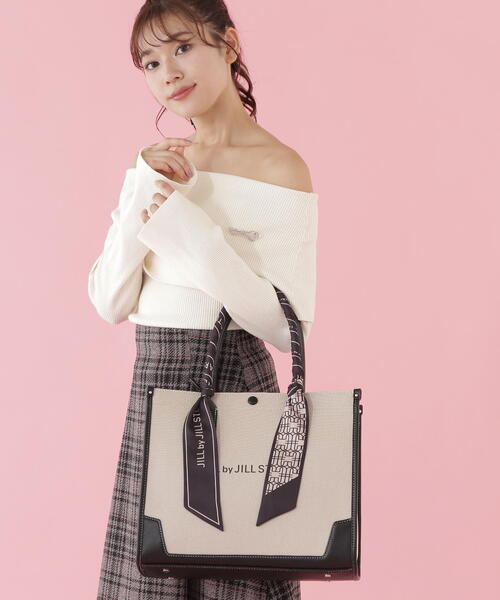 「JILL by JILL STUART」 トートバッグ FREE グレー レディース_画像4