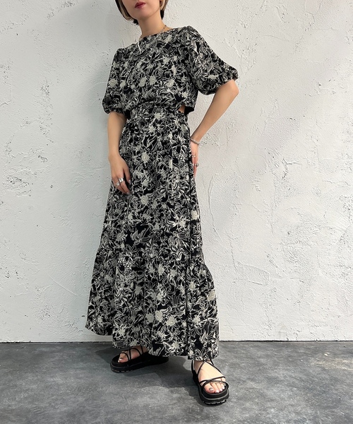 「apres jour mignon」 半袖ワンピース X-LARGE アイボリー レディース_画像5