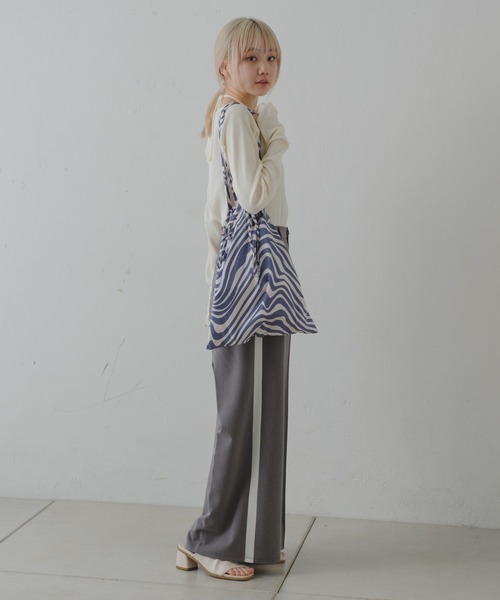 「Kastane」 長袖カットソー FREE ブルー レディース_画像5