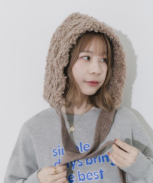 「SMELLY」 帽子 - ブラック レディース_画像6