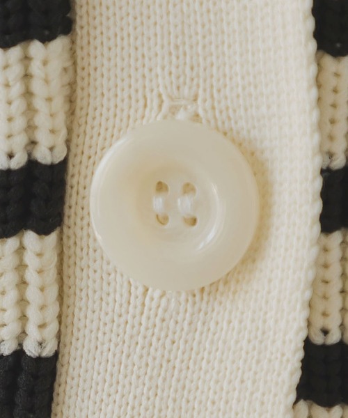 「rectangle」 ニットカーディガン FREE ホワイト レディース_画像7