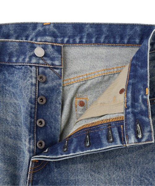 ジーンズ Schott/ショット/LOT. 925 FP DENIM PANTS USED/ファイアプルーフ デニム ユーズド メンズ レディースの画像