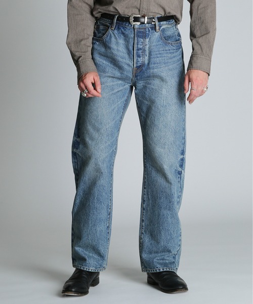 ジーンズ Schott/ショット/LOT. 925 FP DENIM PANTS USED/ファイアプルーフ デニム ユーズド メンズ レディースの画像