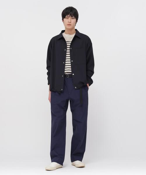 MHL.（エムエイチエル） パンツ CRISP COTTON CHAMBRAY メンズ