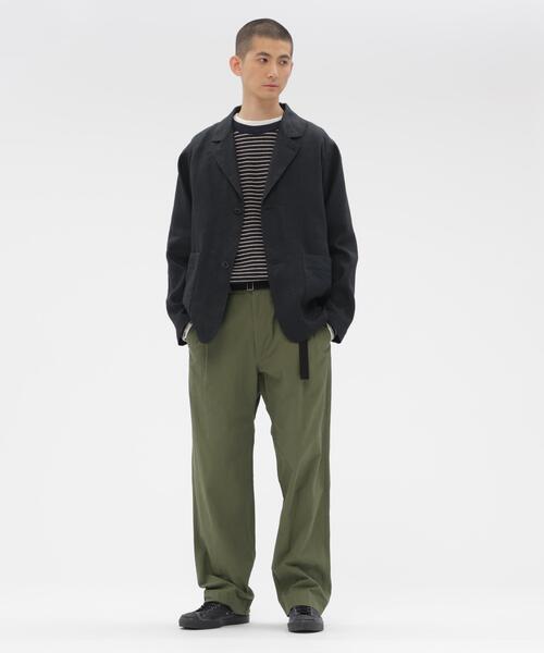 MHL.（エムエイチエル） パンツ CRISP COTTON CHAMBRAY メンズ