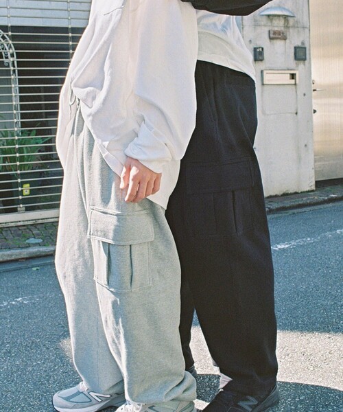 「Firsthand」 スウェットパンツ LARGE グレー メンズの画像