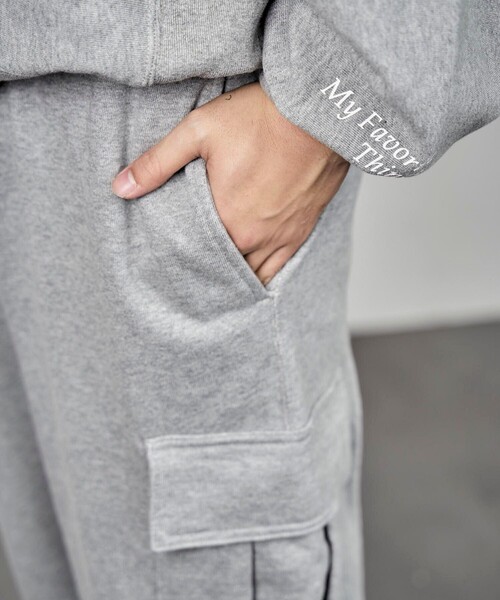 「Firsthand」 スウェットパンツ LARGE グレー メンズの画像
