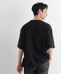 tシャツ シルケットサッカーワイドTシャツ 半...の詳細画像3