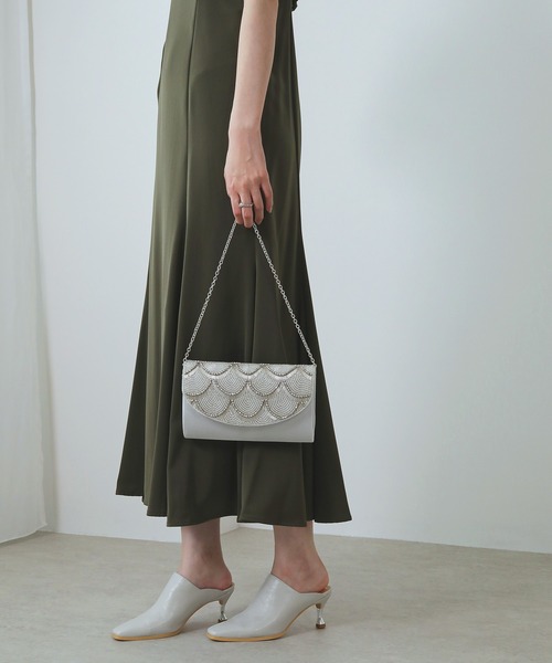 「Kana」 クラッチバッグ フリー ベージュ レディース_画像8