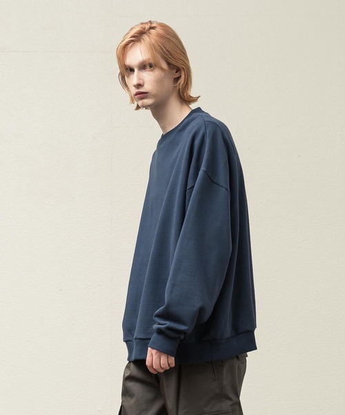 「SLICK」 スウェットカットソー 1 レッド メンズ_画像9