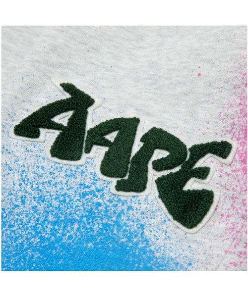 「AAPE BY A BATHING APE」 スウェットパンツ SMALL オフホワイト メンズの画像