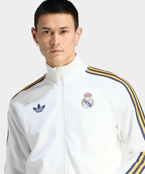 レアル・マドリード adidas ホワイトジャージ アディダス レアル・マドリード トラックトップ（ジャージ