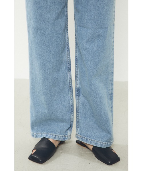 「BLACK BY MOUSSY」 デニムパンツ 26inch ブルー レディース_画像5