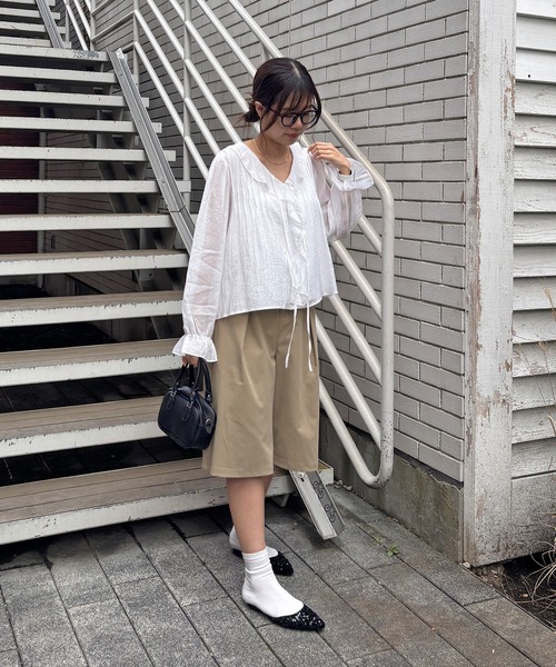 I-SOOK（アイスー） ワイドパンツ ハーフパンツ パンツ 短パン 「ISOOK