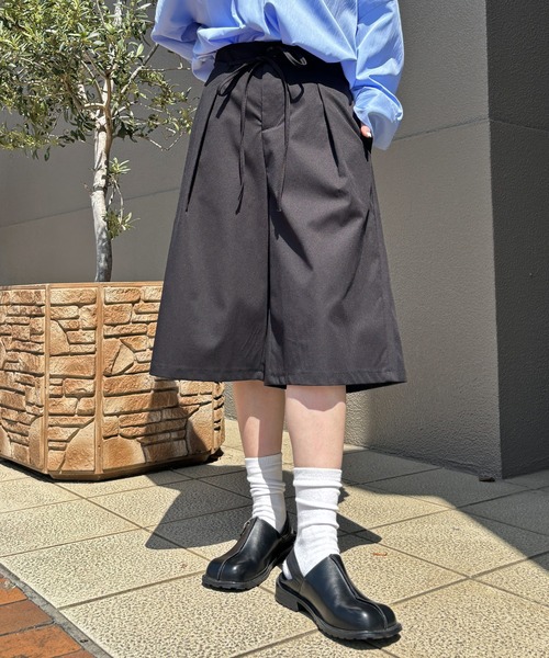 I-SOOK（アイスー） ワイドパンツ ハーフパンツ パンツ 短パン 「ISOOK