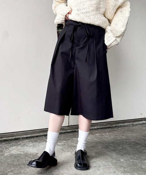 I-SOOK（アイスー） ワイドパンツ ハーフパンツ パンツ 短パン 「ISOOK
