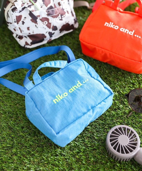 にこ 様 niko and…（ニコアンド） ショルダーバッグ バッグ ニコロゴミニ