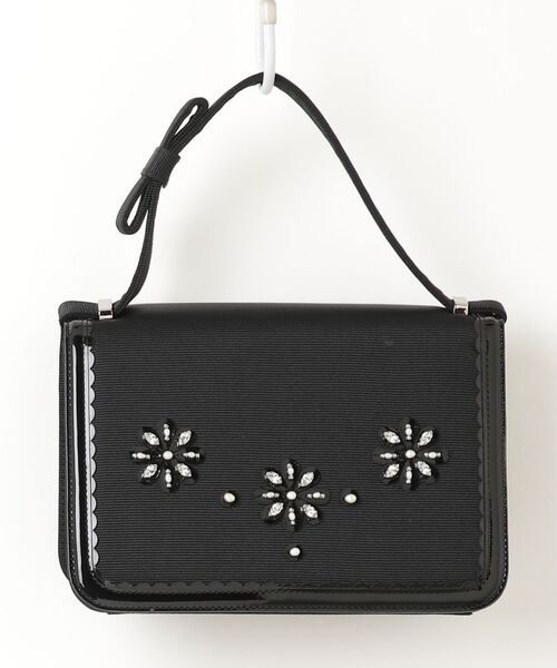 Courrèges クレージュ ミニハンドバッグ　 黒 レザー　ワンハンドル courreges（クレージュ） ハンドバッグ - ブラック レディース