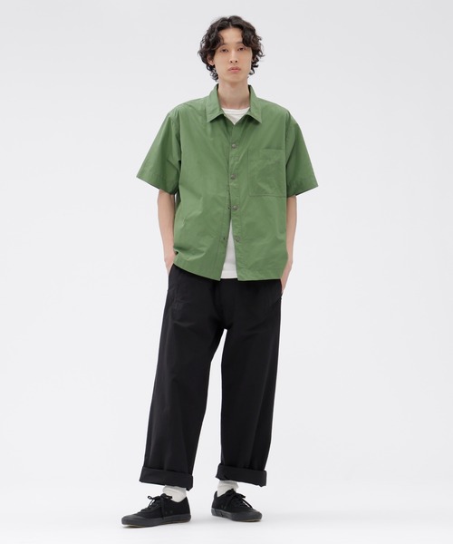 【✨極美品✨】MHL.◎VINTAGE COTTON NYLON メンズ L MHL.（エムエイチエル） パンツ LIGHTWEIGHT COTTON NYLON TWILL